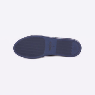 Mister 39594 Sada Men's Shoes Black & Blue Lizard Print / Patent / Calf-Skin Leather Casual Sneakers (MIS1037)-AmbrogioShoes