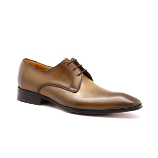 Mister 40845 Men's Shoes Brown Calf-Skin Leather Derby Oxfords (MIS1094)-AmbrogioShoes