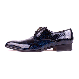 Mister Tecen Men's Shoes Patent Leather Derby Oxfords (MIS1166)-AmbrogioShoes