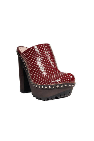 Miu Miu 49710 Brown Vernice 2 Amarena Pumps (MIU102)