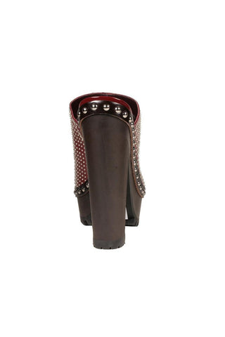 Miu Miu 49710 Brown Vernice 2 Amarena Pumps (MIU102)
