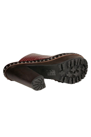 Miu Miu 49710 Brown Vernice 2 Amarena Pumps (MIU102)
