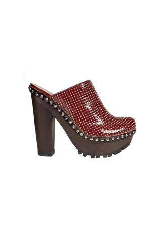 Miu Miu 49710 Brown Vernice 2 Amarena Pumps (MIU102)