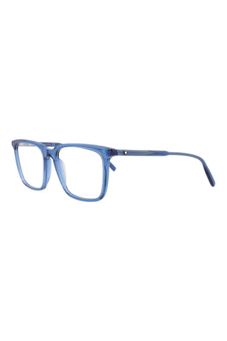 Montblanc MB0011O Transparent Blue Eyeglasses