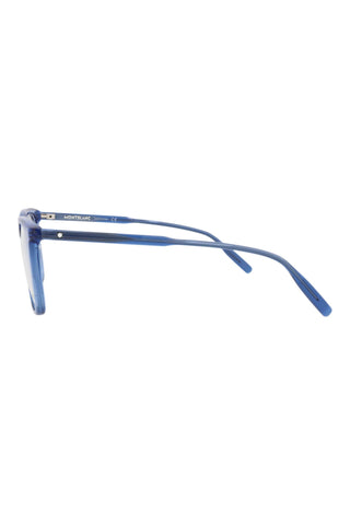 Montblanc MB0011O Transparent Blue Eyeglasses