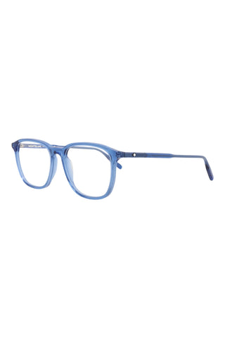 Montblanc MB0085O Transparent Blue Eyeglasses