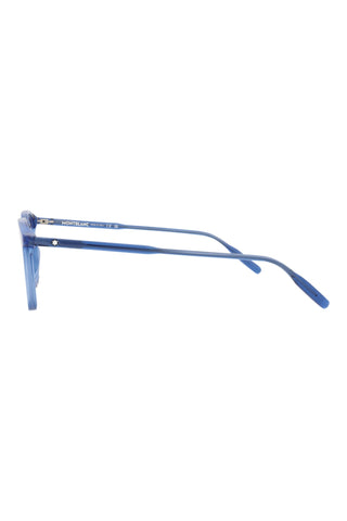 Montblanc MB0085O Transparent Blue Eyeglasses