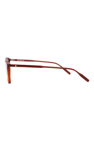 Montblanc MB0085O Transparent Burgundy Eyeglasses