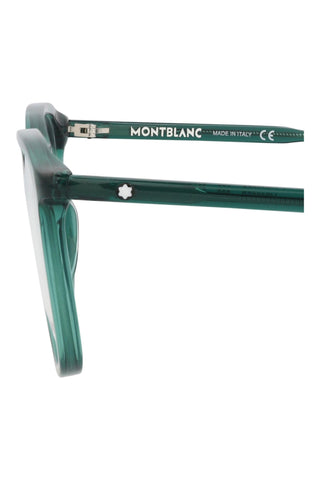 Montblanc MB0085O Transparent Green Eyeglasses