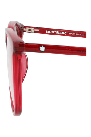 Montblanc MB0089OK Transparent Burgundy Eyeglasses