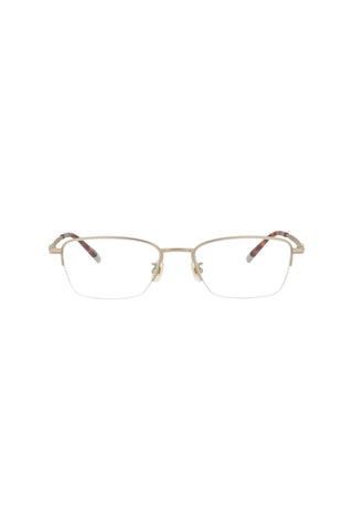 Montblanc MB0133O Semimatte Light Gold Eyeglasses