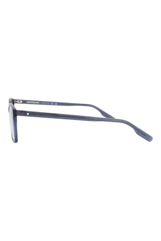 Montblanc MB0152O Transparent Blue Eyeglasses