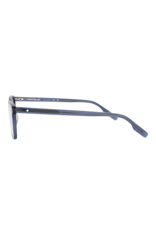 Montblanc MB0152O Transparent Blue Eyeglasses