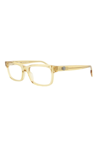 Montblanc MB0179O Transparent Pale Orange Eyeglasses