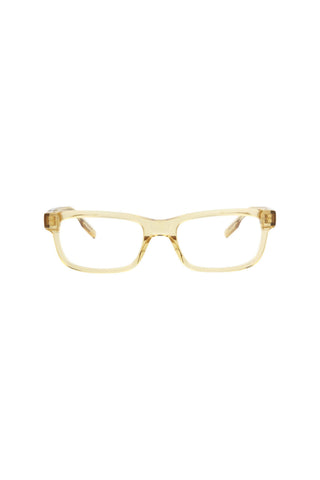 Montblanc MB0179O Transparent Pale Orange Eyeglasses