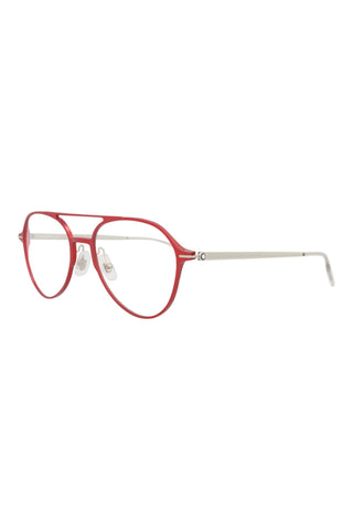 Montblanc MB0195O Semimatte Red Eyeglasses