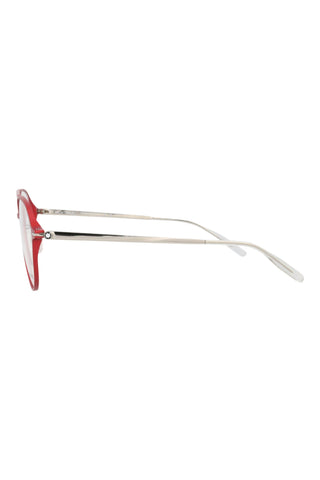 Montblanc MB0195O Semimatte Red Eyeglasses