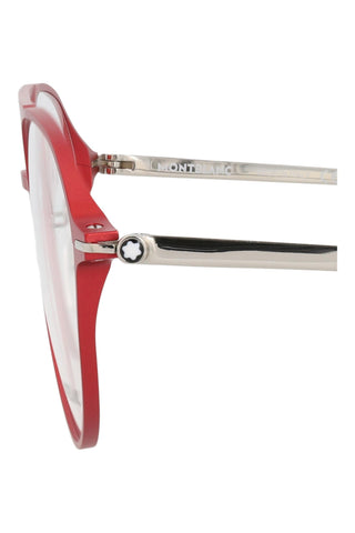 Montblanc MB0195O Semimatte Red Eyeglasses