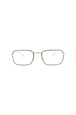 Montblanc MB0212O Light Gold/Semimatte Black Varnish Eyeglasses