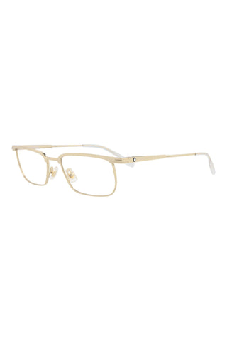 Montblanc MB0219O Light Gold Eyeglasses