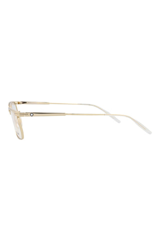 Montblanc MB0219O Light Gold Eyeglasses