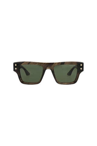 Montblanc MB0253S TRANSPARENT MUD MELANGE Sunglasses