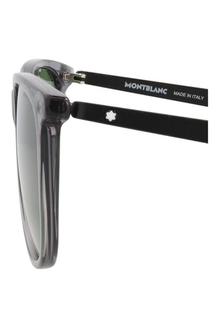 Montblanc MB0330S Transparent Grey Sunglasses