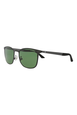 Montblanc MB0331S SEMIMATTE DARK RUTHENIUM Sunglasses