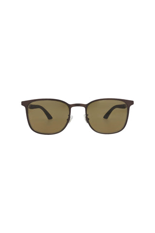 Montblanc MB0331S SEMIMATTE TRANSPARENT VARNISHED BLACK-REDDISH Sunglasses