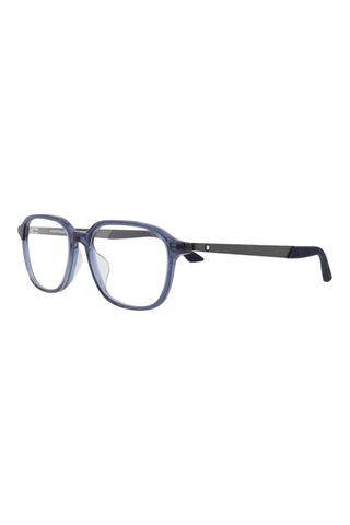 Montblanc MB0335OA TRANSPARENT BLUE Eyeglasses