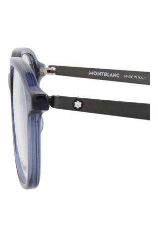 Montblanc MB0335OA TRANSPARENT BLUE Eyeglasses