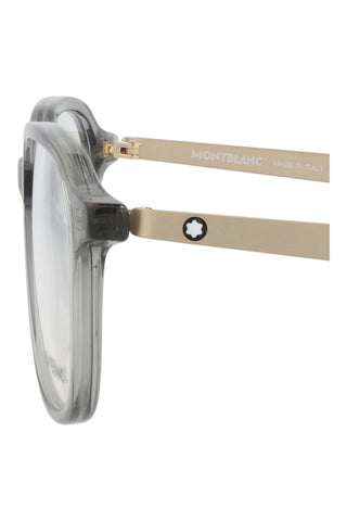 Montblanc MB0335OA TRANSPARENT GREY Eyeglasses