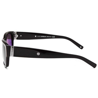 Montblanc Women's Rectangle Black Sunglasses (NS615)-AmbrogioShoes