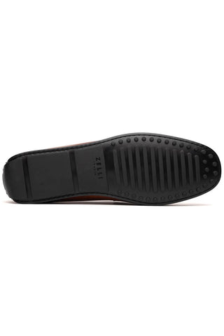 Monza Leather Driver - Cognac-Dellamoda