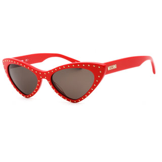 Moschino MOS006/S Sunglasses Red / Grey Women's-AmbrogioShoes