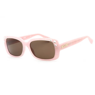 Moschino MOS107/S Sunglasses Pink / Brown Women's-AmbrogioShoes