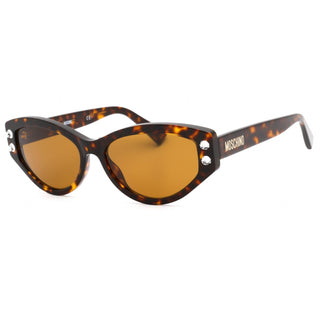 Moschino MOS109/S Sunglasses Havana / Brown-AmbrogioShoes