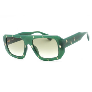 Moschino MOS129/S Sunglasses Green / Green shaded-AmbrogioShoes