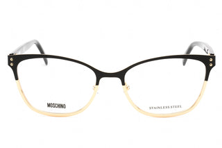 Moschino MOS511 Eyeglasses BLK GOLD/Clear demo lens-AmbrogioShoes
