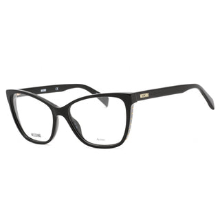 Moschino MOS550 Eyeglasses Black / Clear demo lens-AmbrogioShoes