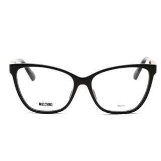 Moschino MOS588 Eyeglasses BLACK / Clear demo lens-AmbrogioShoes