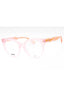 035J 00 - PINK/Clear demo lens