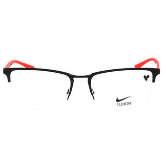 Nike NIKE 4313 Eyeglasses SATIN BLACK/UNIVERSITY RED / Clear demo lens-AmbrogioShoes