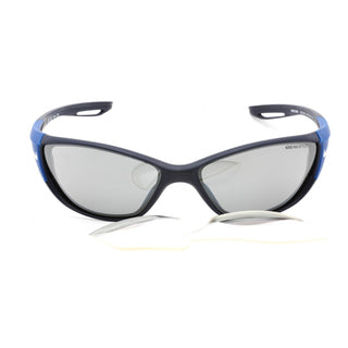 Nike NIKE ZONE DZ7356 Sunglasses Matte Midnight Navy / Silver Flash/Clear-AmbrogioShoes