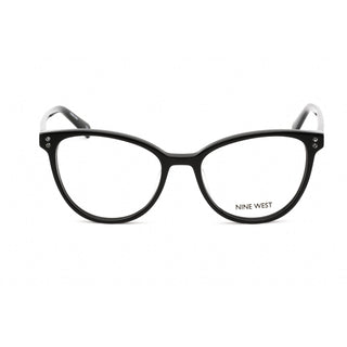 Nine West NW5196 Eyeglasses BLACK/Clear demo lens-AmbrogioShoes