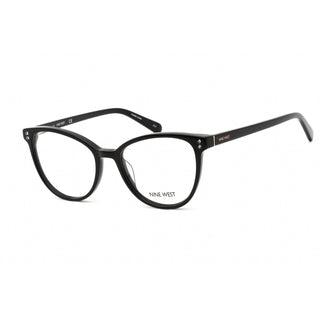 Nine West NW5196 Eyeglasses BLACK/Clear demo lens-AmbrogioShoes
