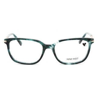 Nine West NW5207 Eyeglasses Iridescent Emerald Tortoise / Clear Lens-AmbrogioShoes