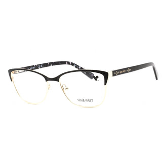 Nine West NW8011 Eyeglasses Satin Sold Black / Clear Lens-AmbrogioShoes