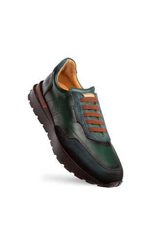 Notting Suede & Leather Sneaker-Dellamoda