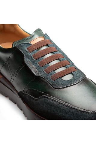 Notting Suede & Leather Sneaker-Dellamoda
